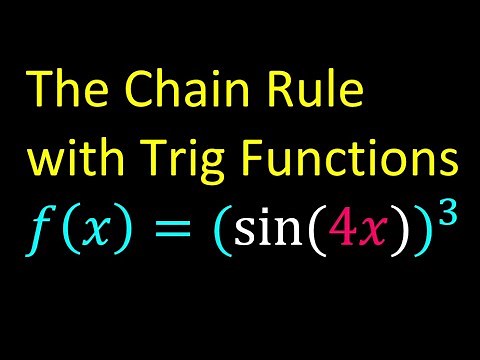 2.4B The Chain Rule with Trig Functions