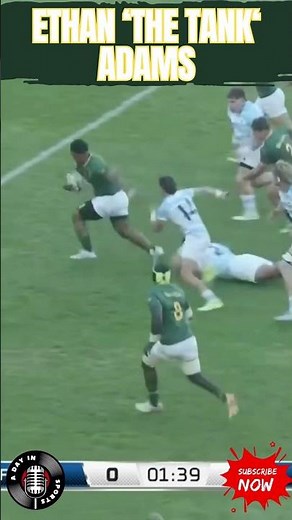 Ethan Adams DESTROYS Argentina for Junior Boks! 🤯🔥🏉