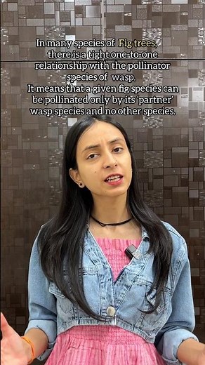 Fig and Wasp Relationship | Co-evolution | Mutualism #neet #class12 #shorts #ytshorts