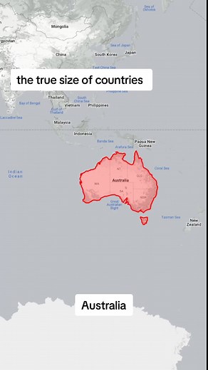 Exploring Australia’s True Size Compared to Other Countries