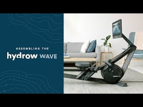 Assembling the Hydrow Wave Rowing Machine (US)