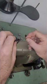Threading a Juki LU562 Industrial Sewing Machine