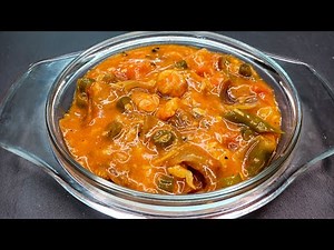 Restaurant Style Chinese Prawn Curry Recipe|| ঘরোয়া উপকরনে সহজভাবে তৈরি চাইনিজ প্রন কারি রেসিপি