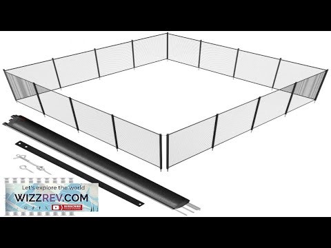 VEVOR Pool Fence 4 x 48 FT Pool Fences for Inground Pools