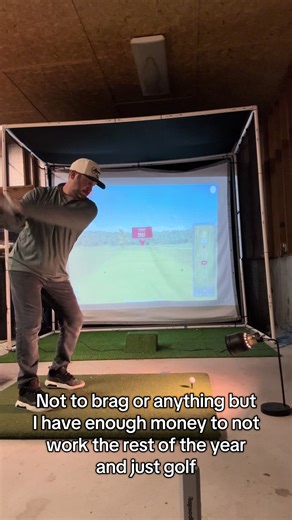 Hate to be that guy but.... Follow for more golf content! #golf #trend #golfers #viral #golfsimulator @Rapsodo Golf