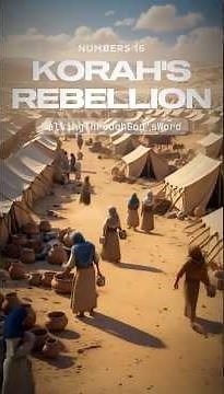 Korah’s Rebellion – The Danger of Pride