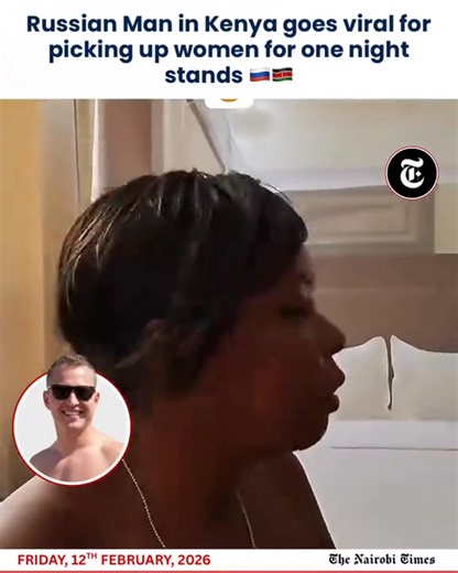 A Russian guy goes viral after he shares videos of himself picking up multiple Kenyan women and taking them to his Airbnb. He secretly films them using smart glasses without their knowledge. The Nairobi times news yapeleka warning kwa Azimayi kuti asiye kutengeka akangowona mzungu basi kuzipelekelatu. The guy keeps posting the videos on TikTok and getting heavy attention. Chonde samalani. Zachisoni nzoti Azimayi ena okwatila ma banja awo atha | Mikozi