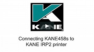 Kane Analysers Tutorial – Connect KANE458s To KANE IRP-2 Printer