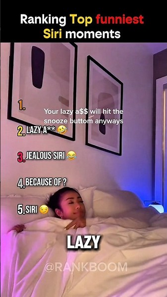 Ranking Top funniest Siri Moments 😂