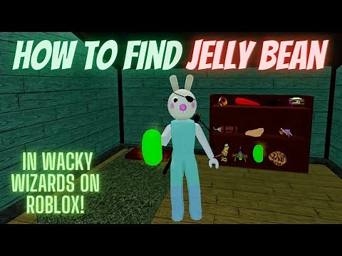 Where to find JELLY BEAN in Wacky Wizards in Roblox