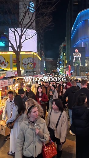 Walking tour of Myeongdong Street, Seoul after BTS's comeback Arirang live performance