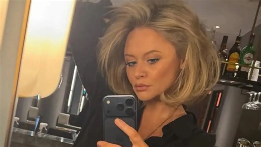 Emily Atack shows off new hair after sparking concern with weight loss snaps