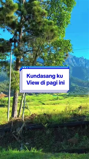Kundasang untuk pagi ini. view dgan matahari. Alhamulillah. #murmurtravel #kundasangsabah #cuticutisabah #pakejmurahsabah #singapore