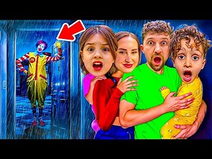 GECE GİZLİCE GİZEMLİ PALYAÇO GELDİ !! EVDE BÜYÜK TEHLİKE KUZEY ELİF ?!