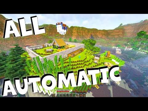 EASY Automatic Farms in Minecraft Survival