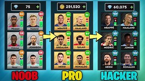224K views · 8.3K reactions | DLS 23: NOOB vs PRO vs HACKER (250,000 coins + 60,000 Diamonds) | Major Dominates | Facebook