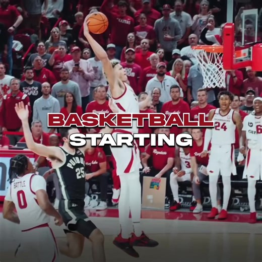 Oh baby its back #arkansas #razorbacks #basketball