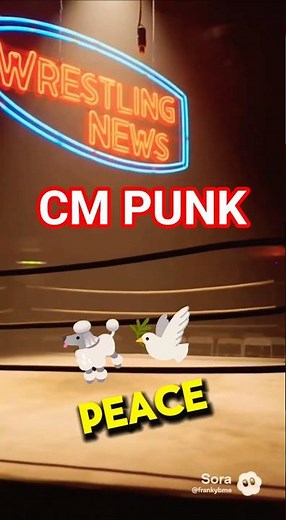 CM PUNK Dog Larry DIES! 😩#wwe #sports #aew