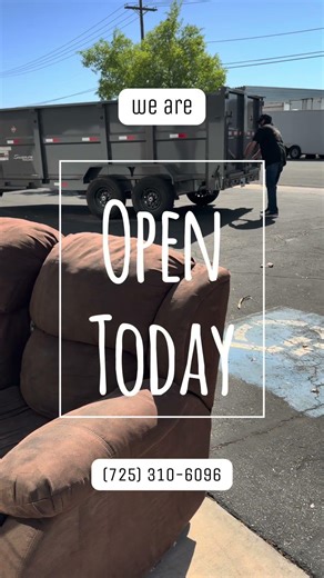 Fast Trash LV open seven days a week Text for service request
