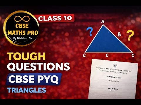 Class 10 Maths | Tough PYQ Questions | Most Challenging Problems Explained