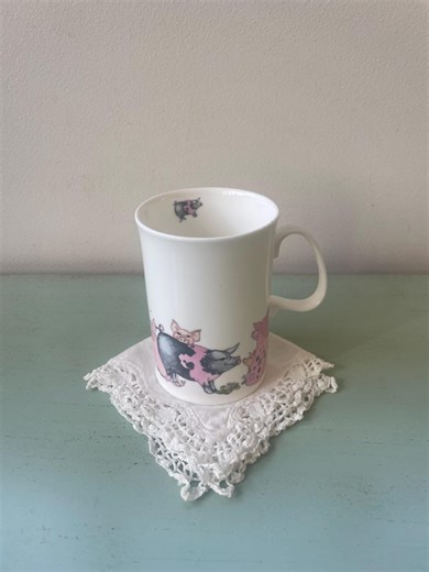 Mug cochons en porcelaine Dunoon vintage - Etsy France