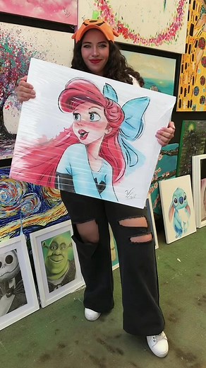 Colorful Ariel Drawing Tutorial | Disney Princess Art