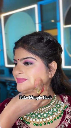 How to Make a Fake Dimple Naturally | Pro Makeup Hack You Didn't Know!