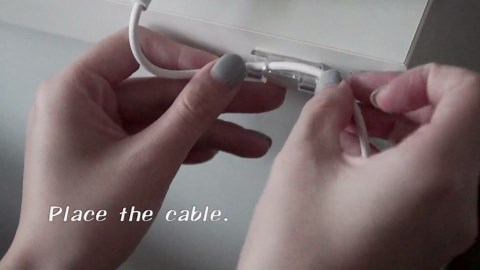 Cable Clips with Strong Self-Adhesive, XIAOXI Cable Management TV PC Wire Holder Sticky Tidy and Organizer Cord and Wires - 40 Pcs (Clear)