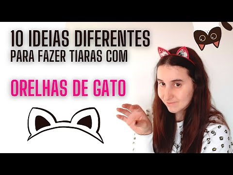 COMO FAZER TIARAS COM ORELHAS DE GATO😸 TUTORIAL DE CARNAVAL🎭 10 IDEIAS DIFERENTES | Milene Henriques