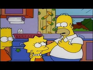 The Simpsons - Lisa Crying