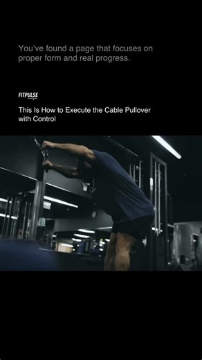 Workouts | Form Fixes | Muscle Growth on Instagram: "Control the movement. Keep tension on the lats. No momentum, no ego lifting—just clean execution. If your goal is back development, details like this matter. Video Credits: @cbum #CablePullover #BackTraining #LatTraining #GymForm #ProperForm"