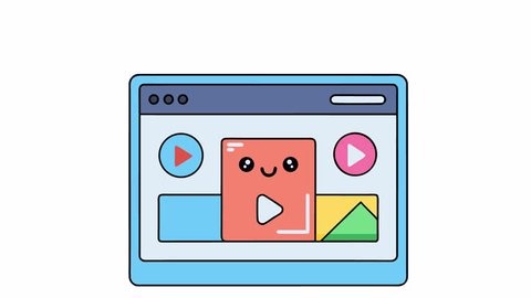 clip-3976590911-cartoon-media-player-interface-web-browser-animation