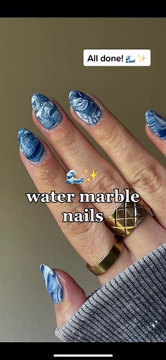 Water Marble Nails Tutorial: Easy DIY Nail Art at Home