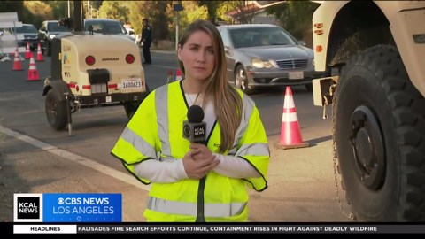 LA County residents return to their neighborhoods after wildfires