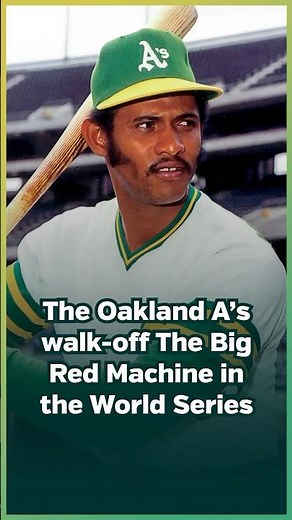 Oct. 19, 1972 – The Oakland Athletics walk-off the Cincinnati Reds in Game 4 of the World Series