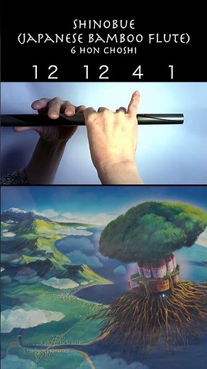 Ghibli: Laputa (Castle in the Sky) Kimi wo nosete, Shinobue Fingering Tutorial
