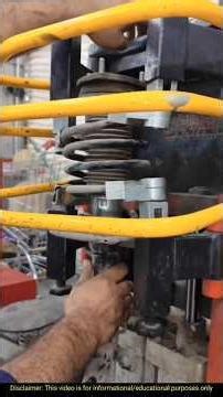 Front Shock Absorber Replacement 🚗 #auto #mechanic #automotive #repair