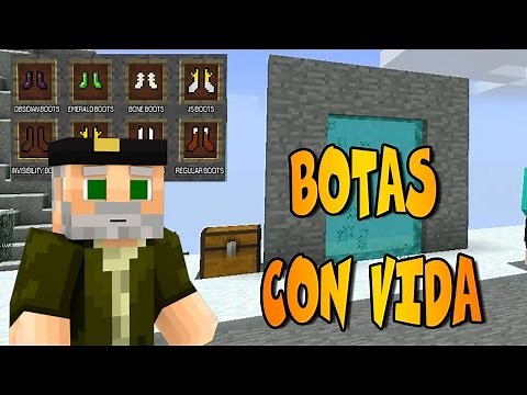 "BOTAS VIVIENTES!" | Mo' Boots MOD | Mod Review Minecraft