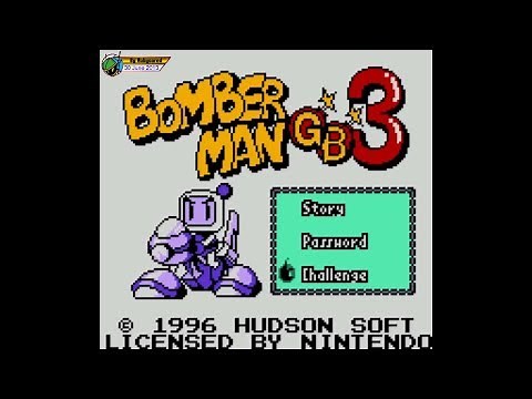 Bomberman GB3 (1996, Gameboy) - Full Longplay [720p60]