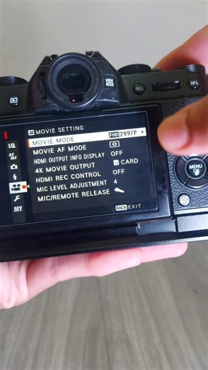 Setting Video Cinematic di Fujifilm X-T20 #shorts #cinematic #videocinematic #fujifilm_id #xt20