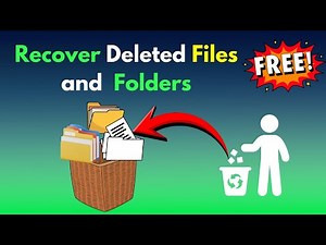 How To Recover Permanently Deleted Files and Folders in Windows 11 (100% Free Method)