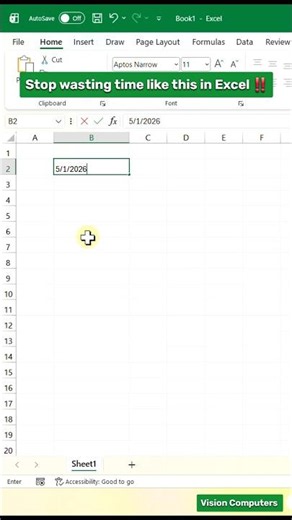 😱 Excel hidden secrets | Excel fill series trick to save time ! #excel #exceltips #exceltricks