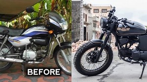 This Jawa 42 is actually a modified Hero Splendor underneath, you wont find any difference!