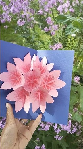 Carte Pop UP pour le printemps