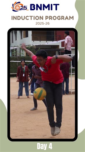 🎉 BNMIT Induction Program – Day 4 Highlights 🎉