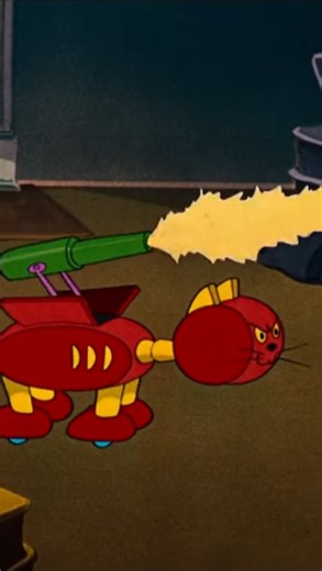 Classic Cartoon Nostalgia on Instagram: "Tom & Jerry - Push-Button Kitty (1952) pt.2 MGM Directed by William Hanna & Joseph Barbera #animation #cartoons #toon #vintagecartoons #classiccartoons #50s #animated #nostalgia #childhood #comedy #funny #childhoodmemory #hannabarbera #tomandjerry #cat #mouse #catandmouse #slapstick #gags #robot #mechanical #pet"