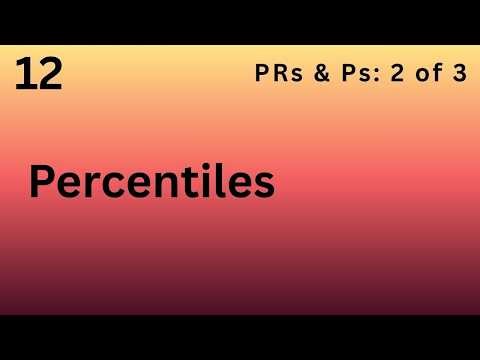 12. Percentiles