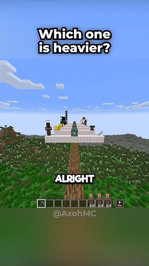 11K views · 70 reactions | WEIGH the SOUND ⚖️ #minecraft #minecraftmemes #minecraftbuilds #minecraftpe #minecraftmods | Gazer Block | Facebook