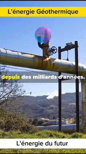 L'énergie Géothermique ✅️ La Géothermie est à la fois la science qui étudie les phénomènes thermiques internes du globe terrestre, et la technique qui vise à les exploiter. Une centrale géothermique produit de l'électricité grâce à la chaleur de la Terre qui transforme l'eau contenue dans les nappes souterraines en vapeur et permet de faire tourner une turbine et un alternateur. #science #education #energy #energies #thermique #chaleur #terre #technology #learning #students | IbraTechnology