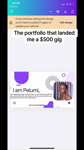 Virtual Assistant Portfolio That Secured a $500 Gig